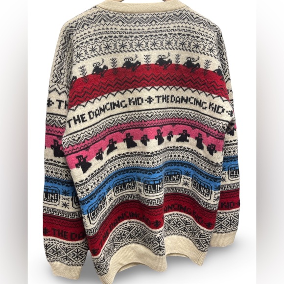 SS21 Loose Cardigan Sweater in Wool - Picture 3 of 4